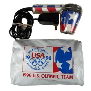 Vintage 1996 Atlanta Olympic Conair Hair Dryer USA Centennial Games Tested